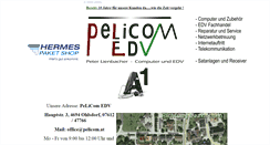 Desktop Screenshot of pelicom.at